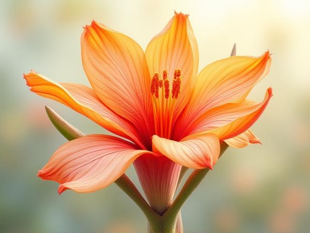 رسم نباتي رقمي مفصل